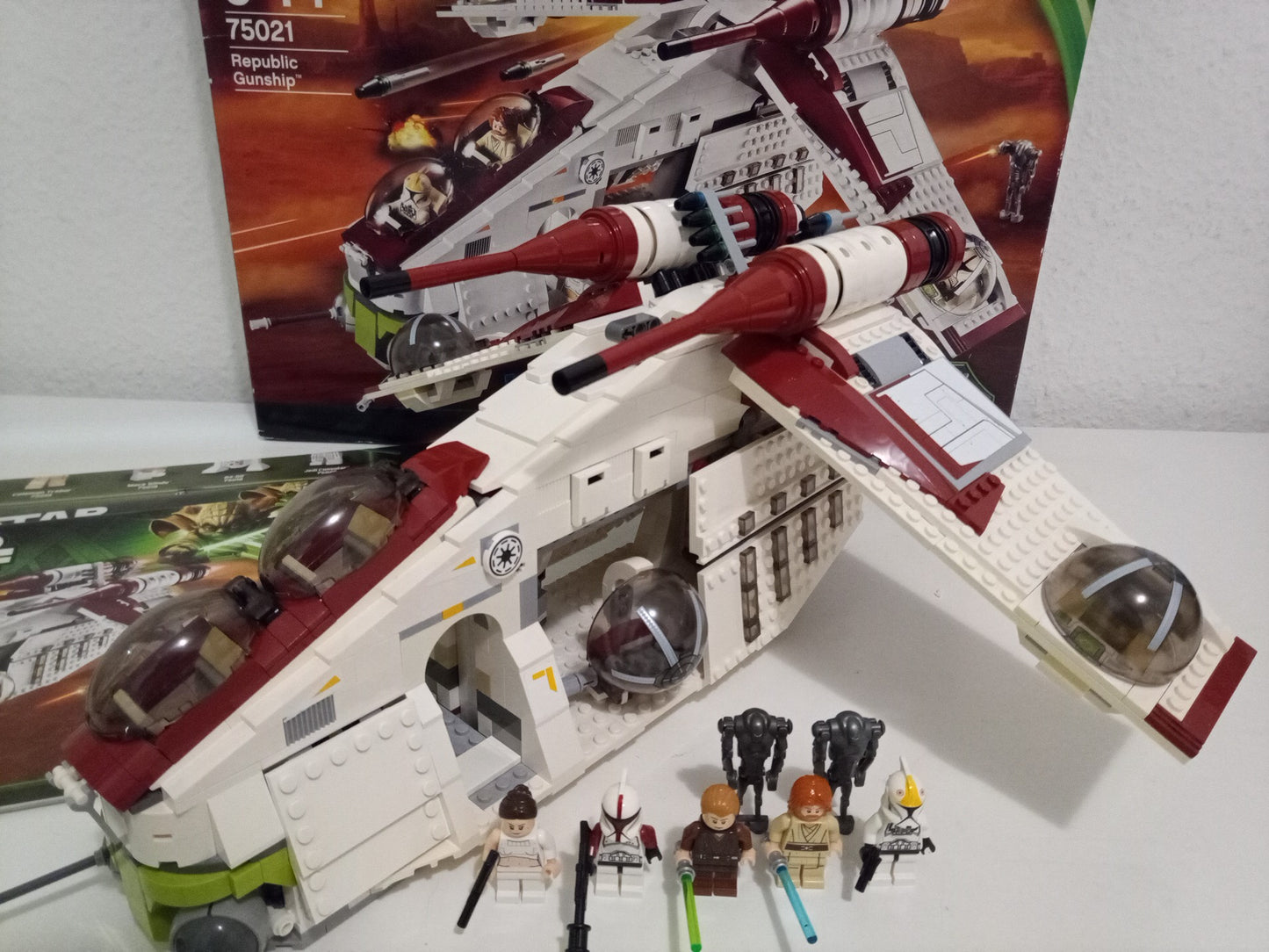 LEGO® Star Wars™ Republic Gunship 75021 mit OVP, Anleitung und Poster