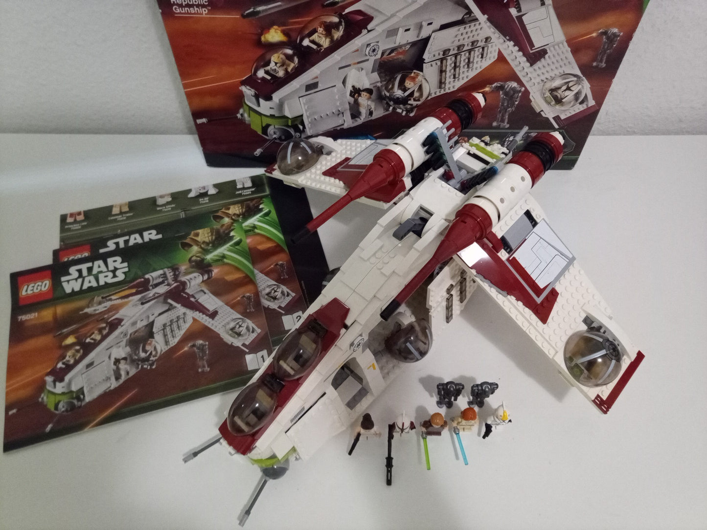 LEGO® Star Wars™ Republic Gunship 75021 mit OVP, Anleitung und Poster