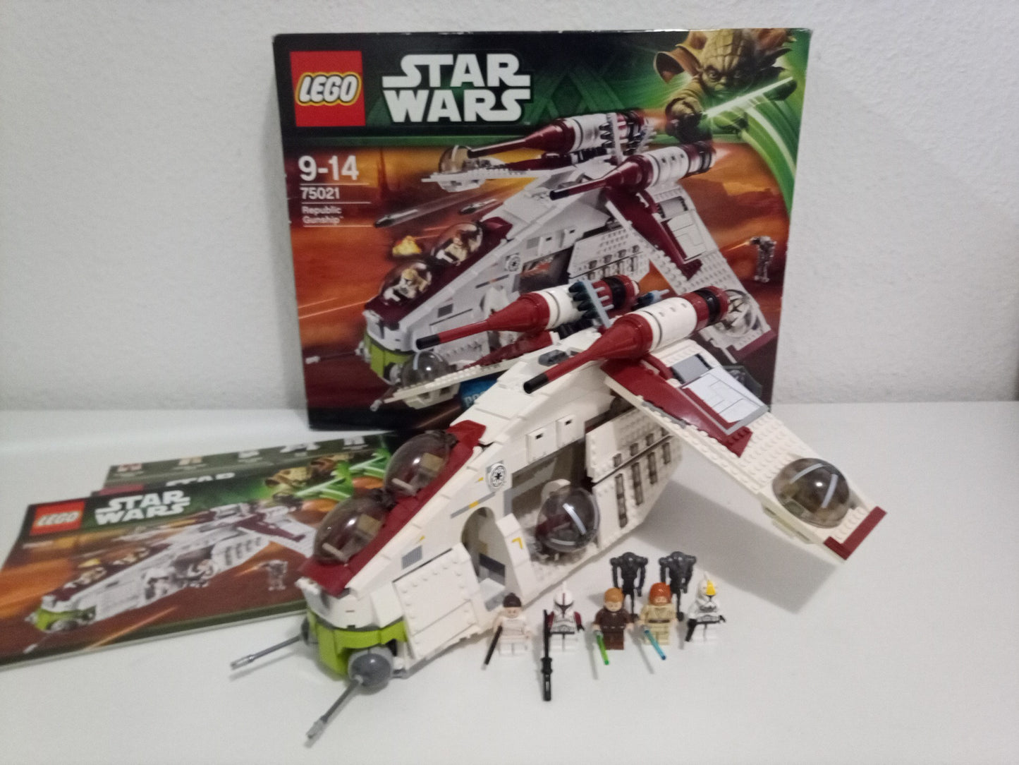 LEGO® Star Wars™ Republic Gunship 75021 mit OVP, Anleitung und Poster