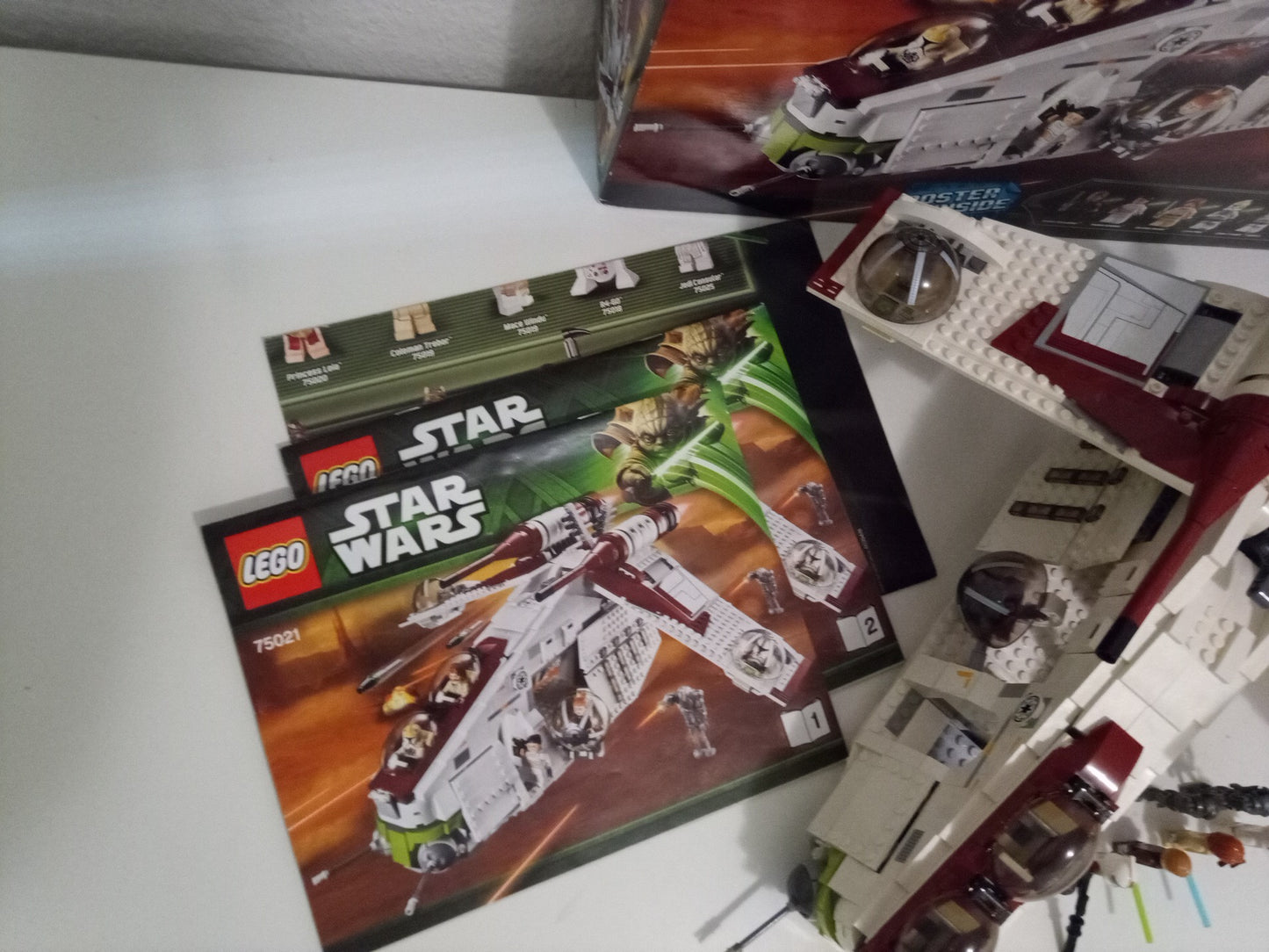 LEGO® Star Wars™ Republic Gunship 75021 mit OVP, Anleitung und Poster