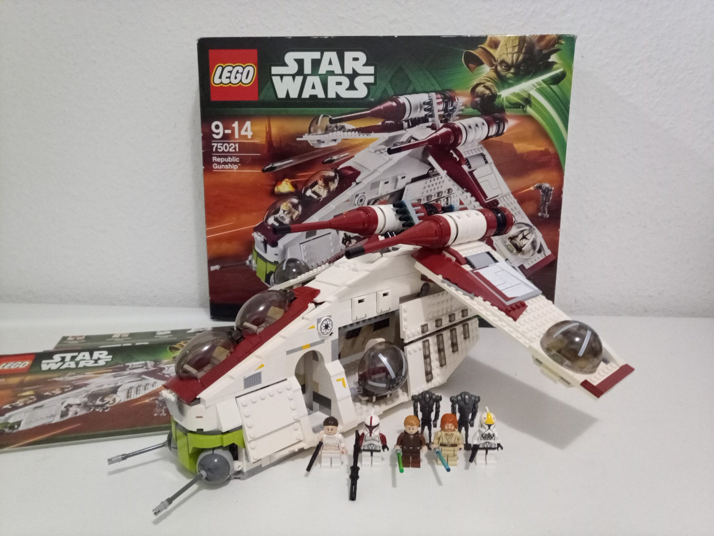 LEGO® Star Wars™ Republic Gunship 75021 mit OVP, Anleitung und Poster