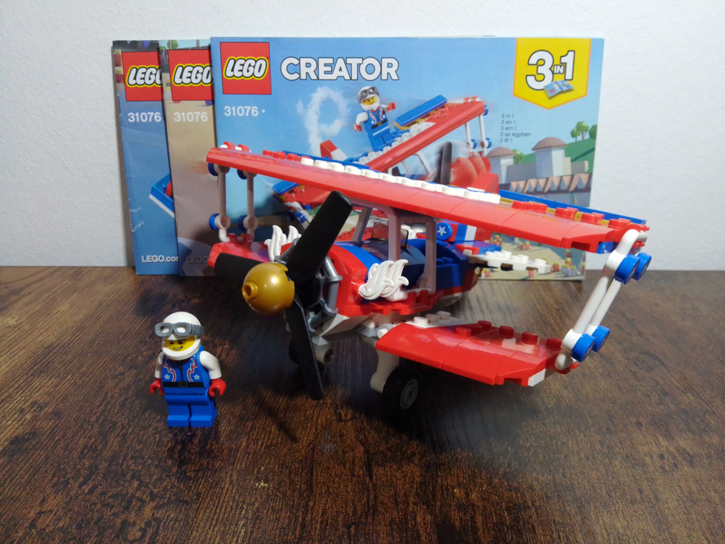 LEGO® Creator 3in1 | Tollkühner Flieger / Daredevil Stunt Plane | 31076