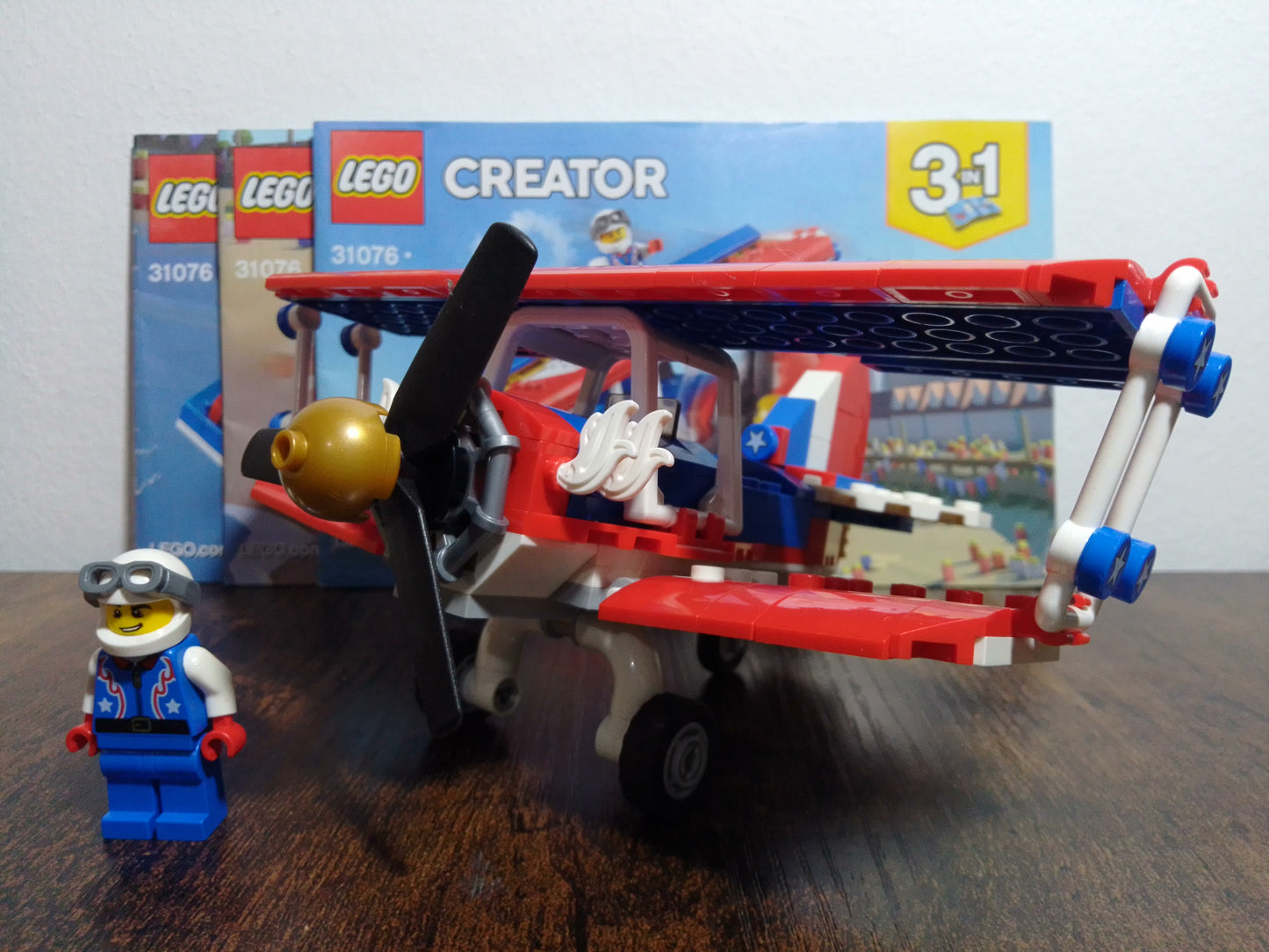 LEGO® Creator 3in1 | Tollkühner Flieger / Daredevil Stunt Plane | 31076