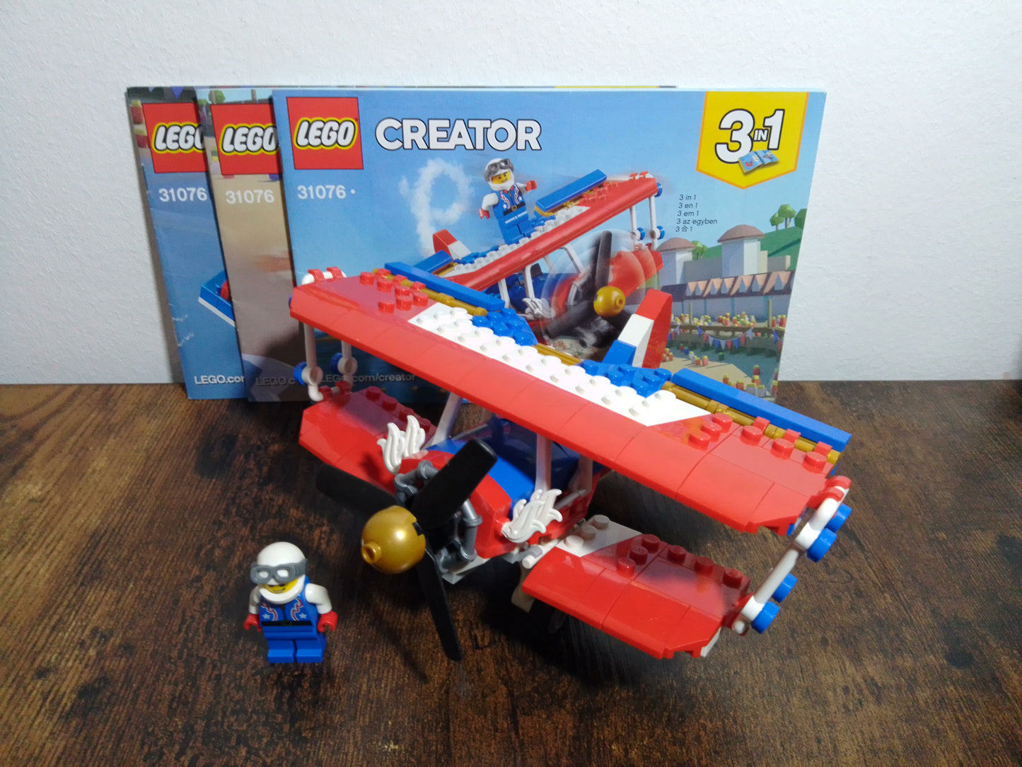 LEGO® Creator 3in1 | Tollkühner Flieger / Daredevil Stunt Plane | 31076