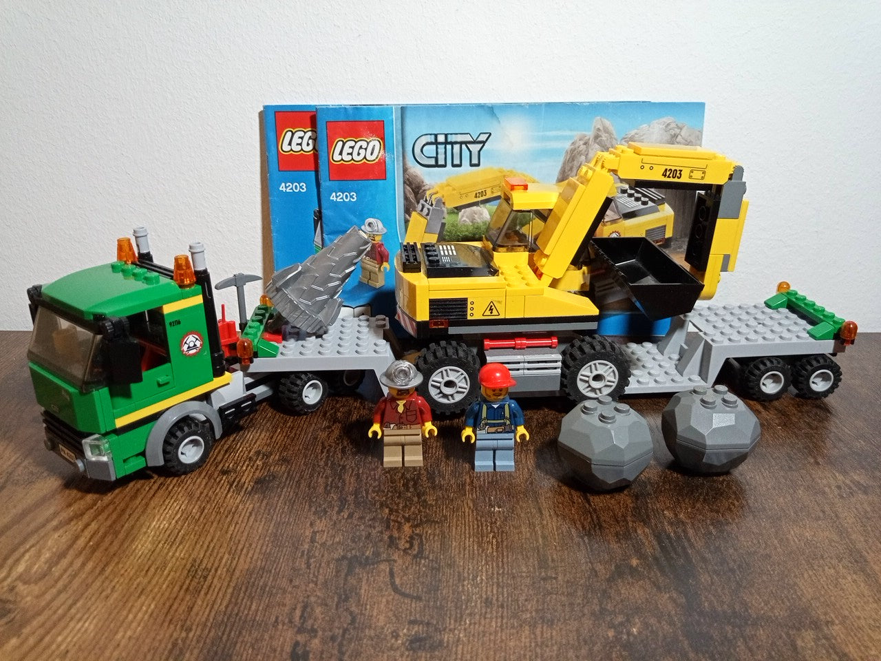 LEGO® City | Grubenbagger mit Transporter 4203