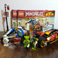 LEGO® Ninjago | Kais Feuer-Bike & Zanes Schneemobil 70667