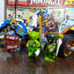 LEGO® Ninjago | Kais Feuer-Bike & Zanes Schneemobil 70667