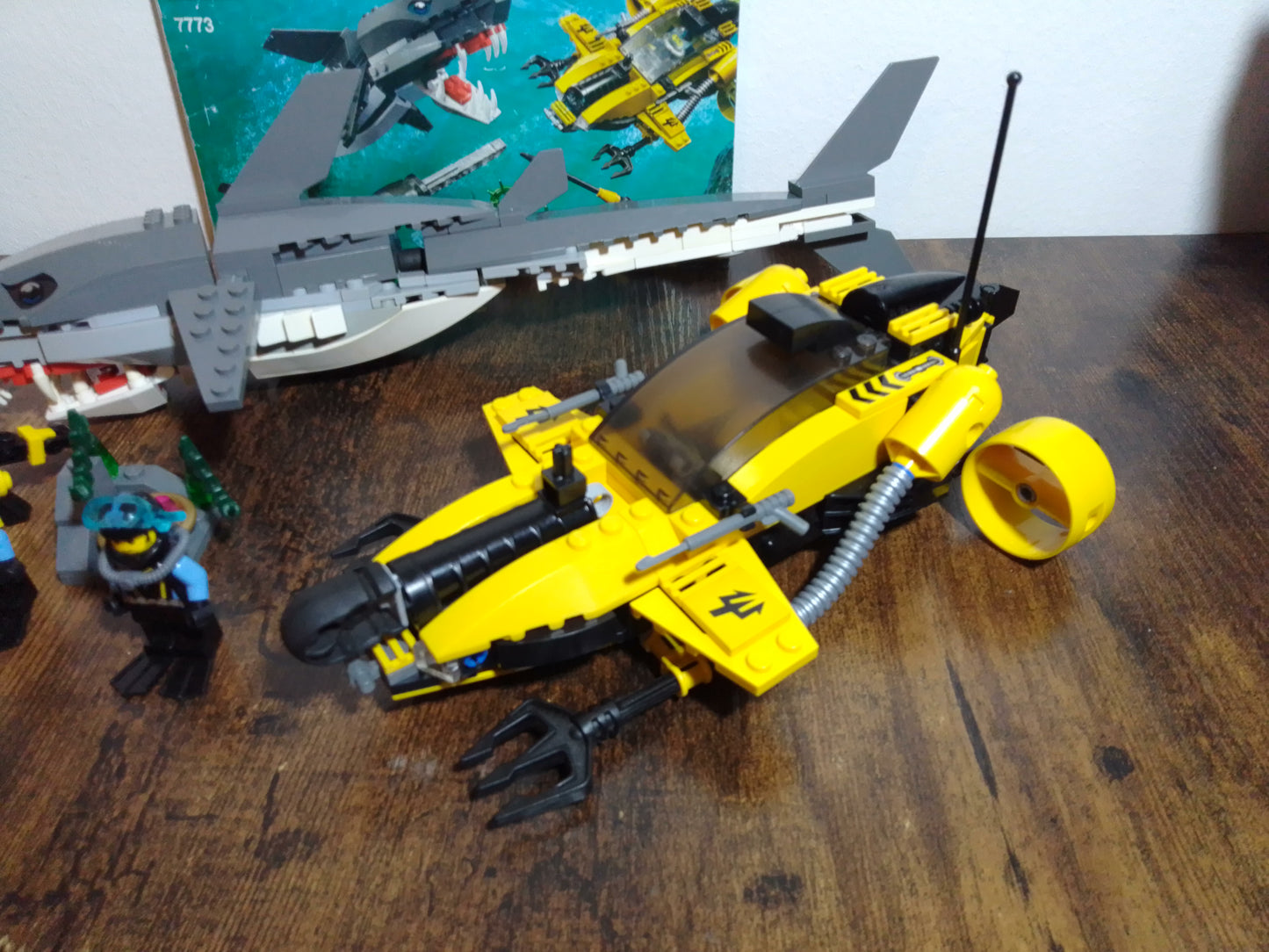 LEGO® Aqua Raiders | Tigerhai / Tiger Shark Attack 7773